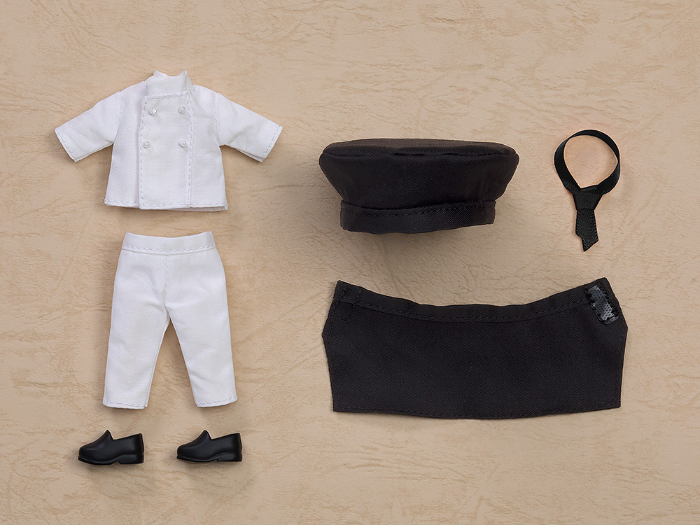 黏土娃 工作穿搭 甜點師（黑色） Nendoroid Doll Work Outfit Set: Pastry Chef (BLACK)