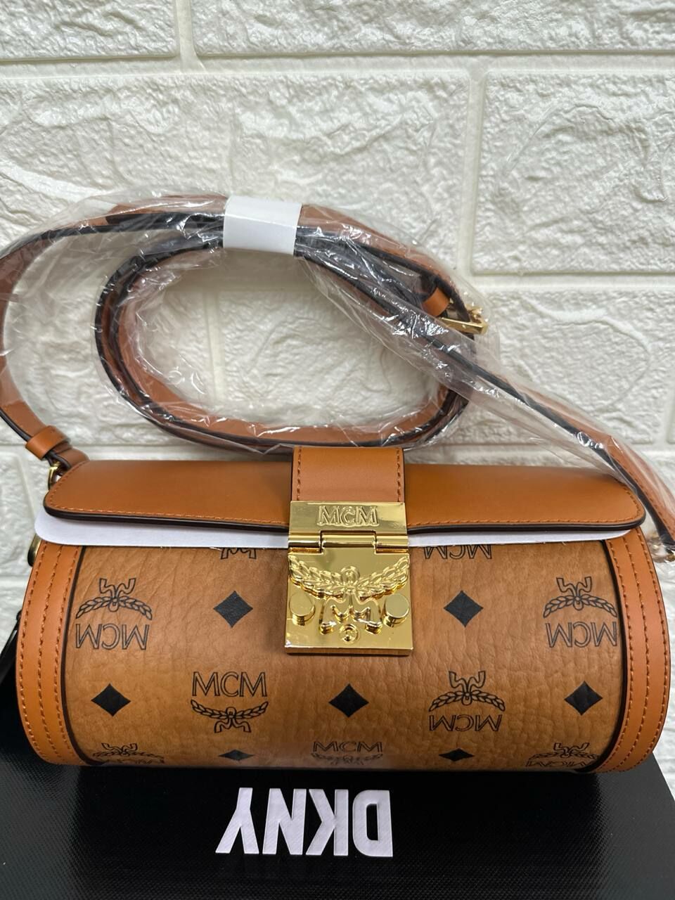 [S] MCM CROSSBODY BAG,COGNAC, 8809675915976 (SMCM93)
