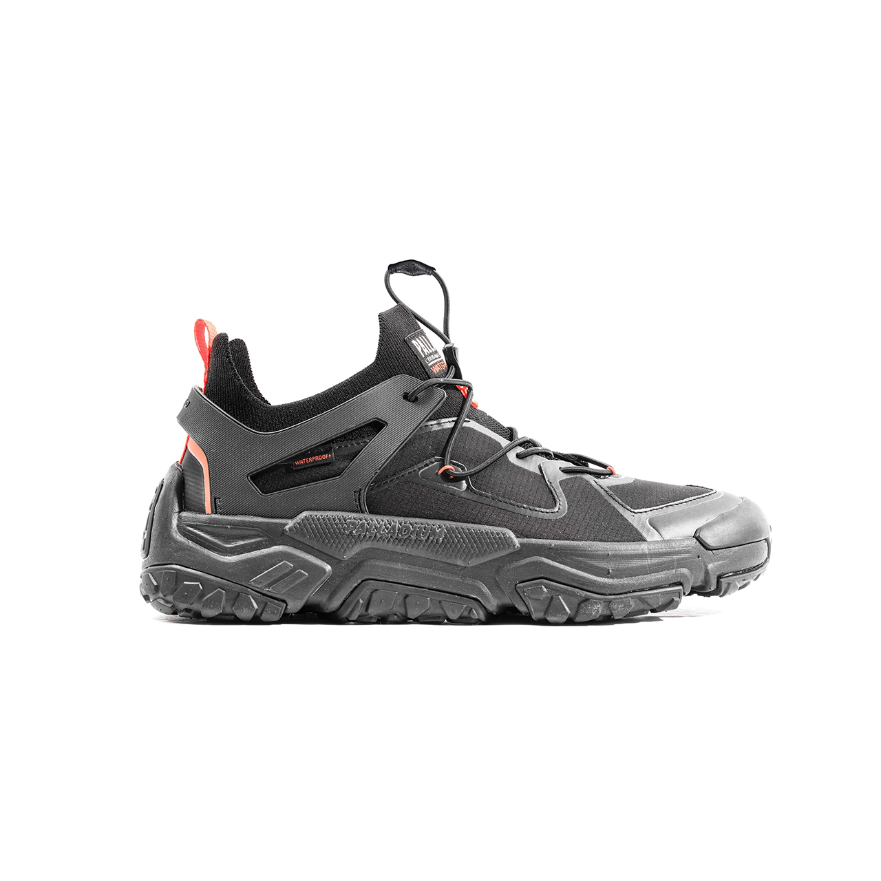 男鞋 PALLADIUM OFF-GRID CAGE WP+ 黑 沙 綠 快穿 輪胎橘標低筒 防水靴【08847】