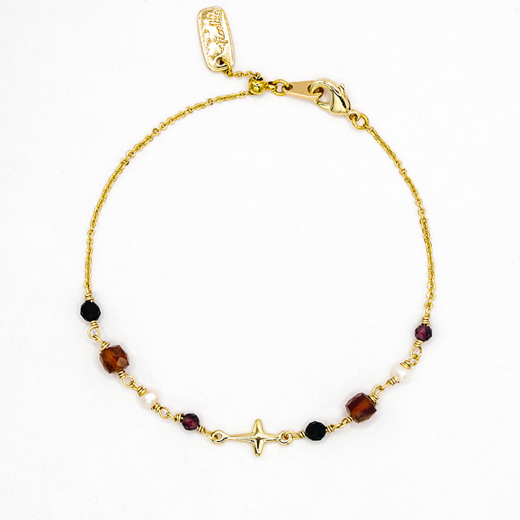 《台北意象》西門町 • 新起街風華 – 橙石榴石 – 手鍊