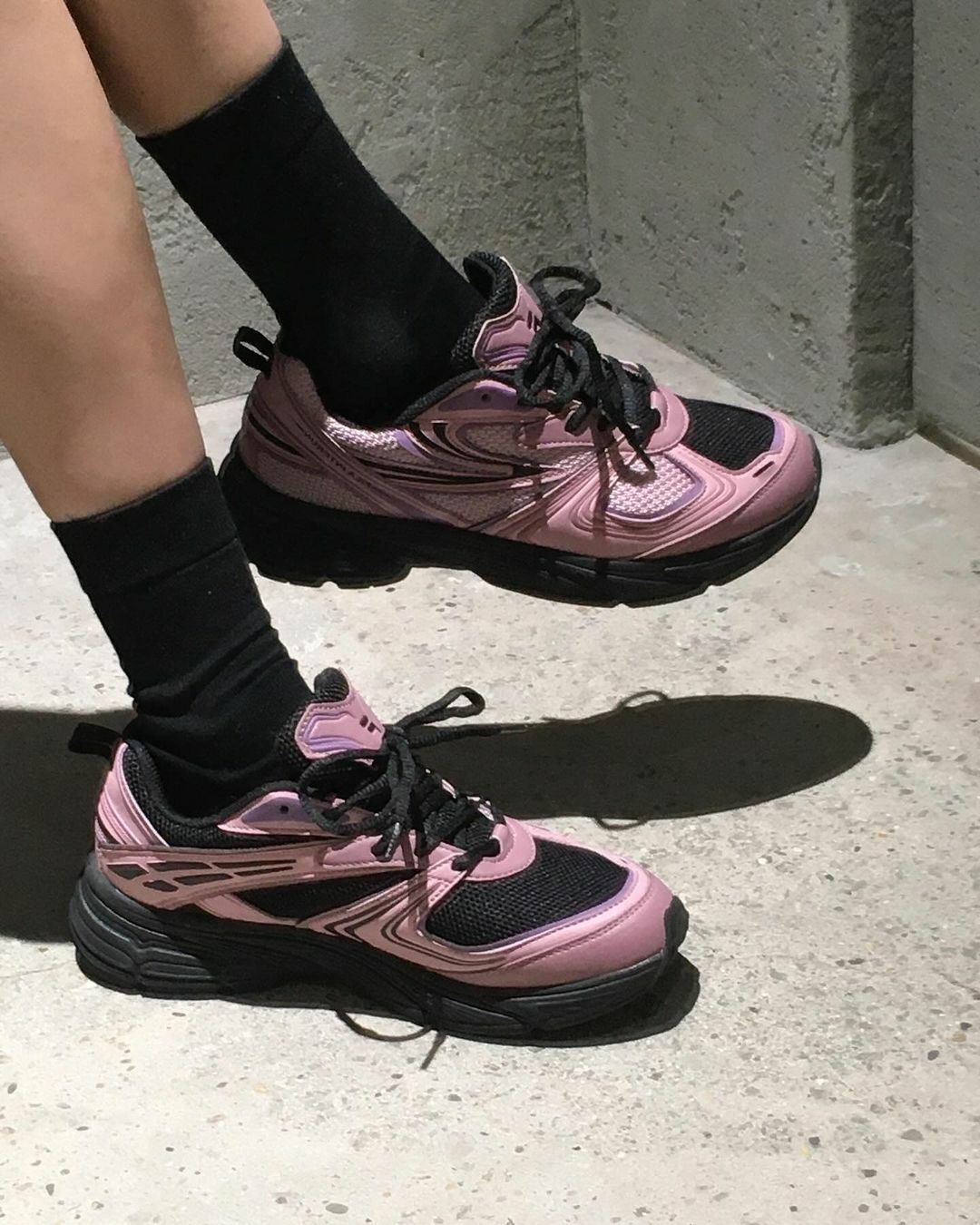 FILA Interrun PINK 粉墨黑 新復古潮流跑鞋 11001RM02699G651