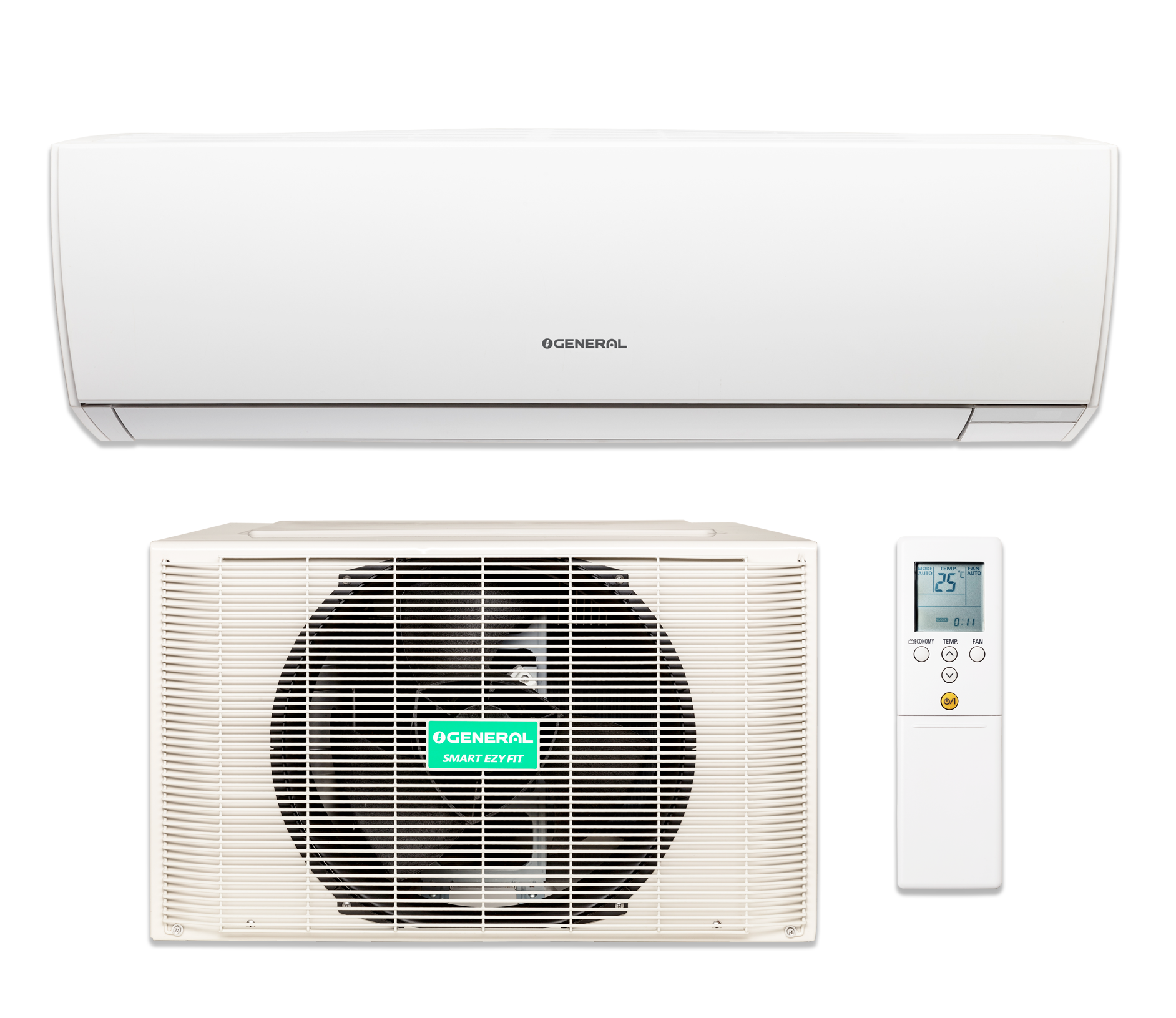 珍寶 General   ASW-X09JECA‧1匹 R410A 變頻淨冷‧窗口分體式冷氣機‧香港行貨,原廠1年全機保養‧