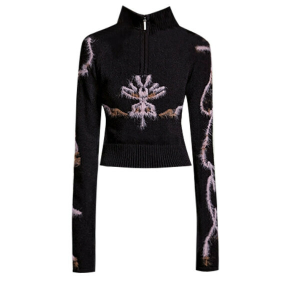 Hot selling knitted sweaters [black] sizes [S to L] [please contact customer service to confirm the delivery size after placing the order]