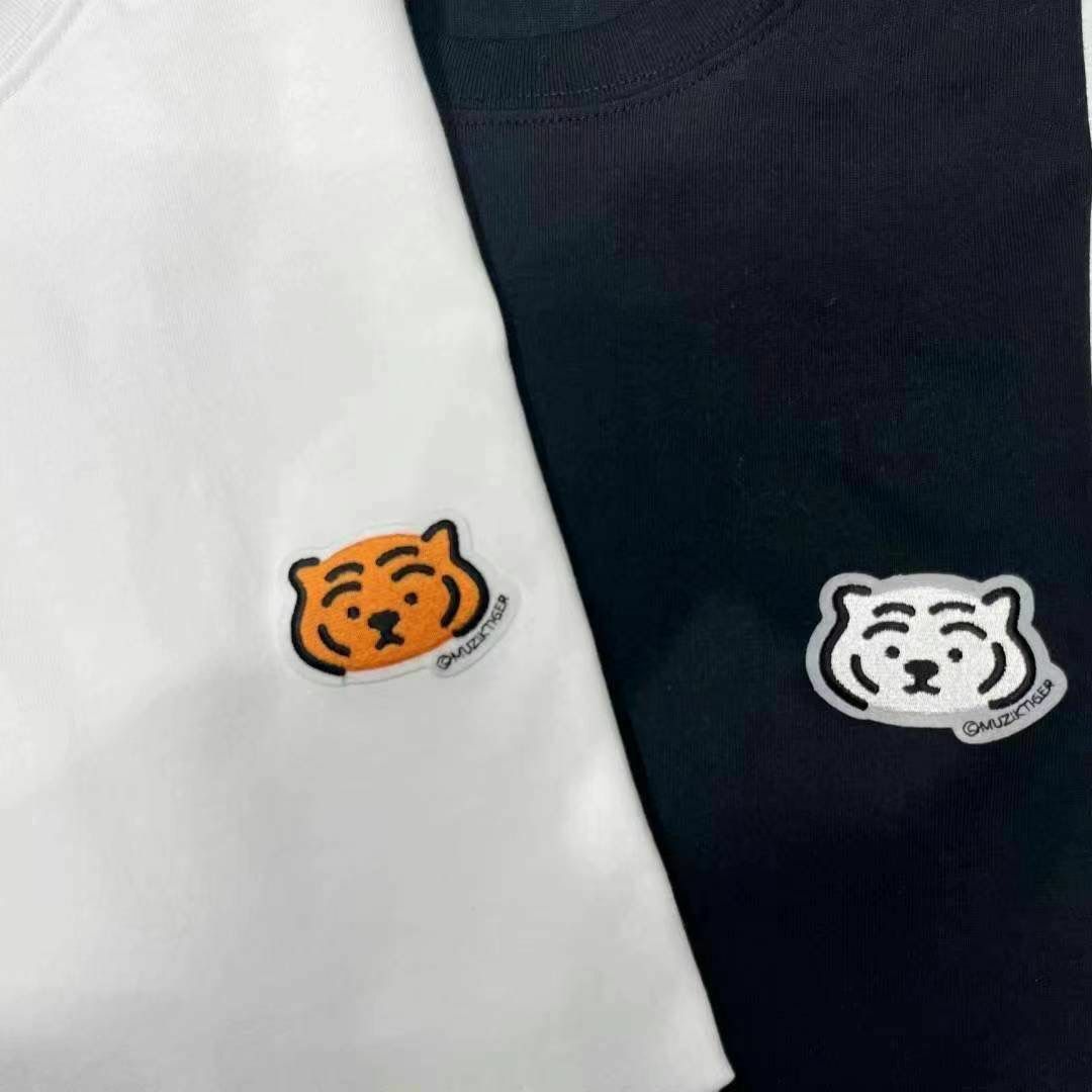 【韓國預購】SPAO x Muzik Tiger L0521107 一黑一白男女同款短袖上衣