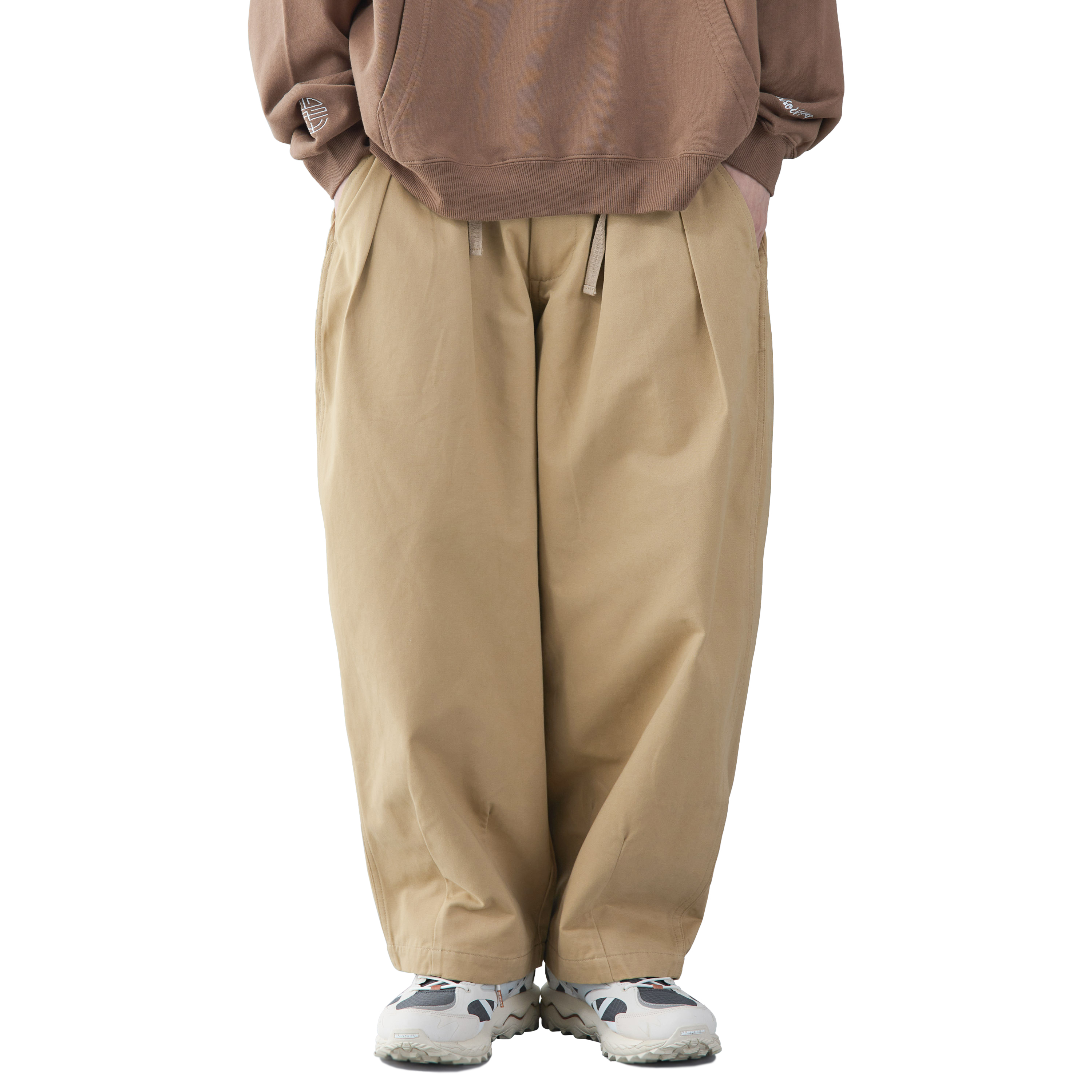 Workware 22AW - Unisex Balloon Pants - Khaki