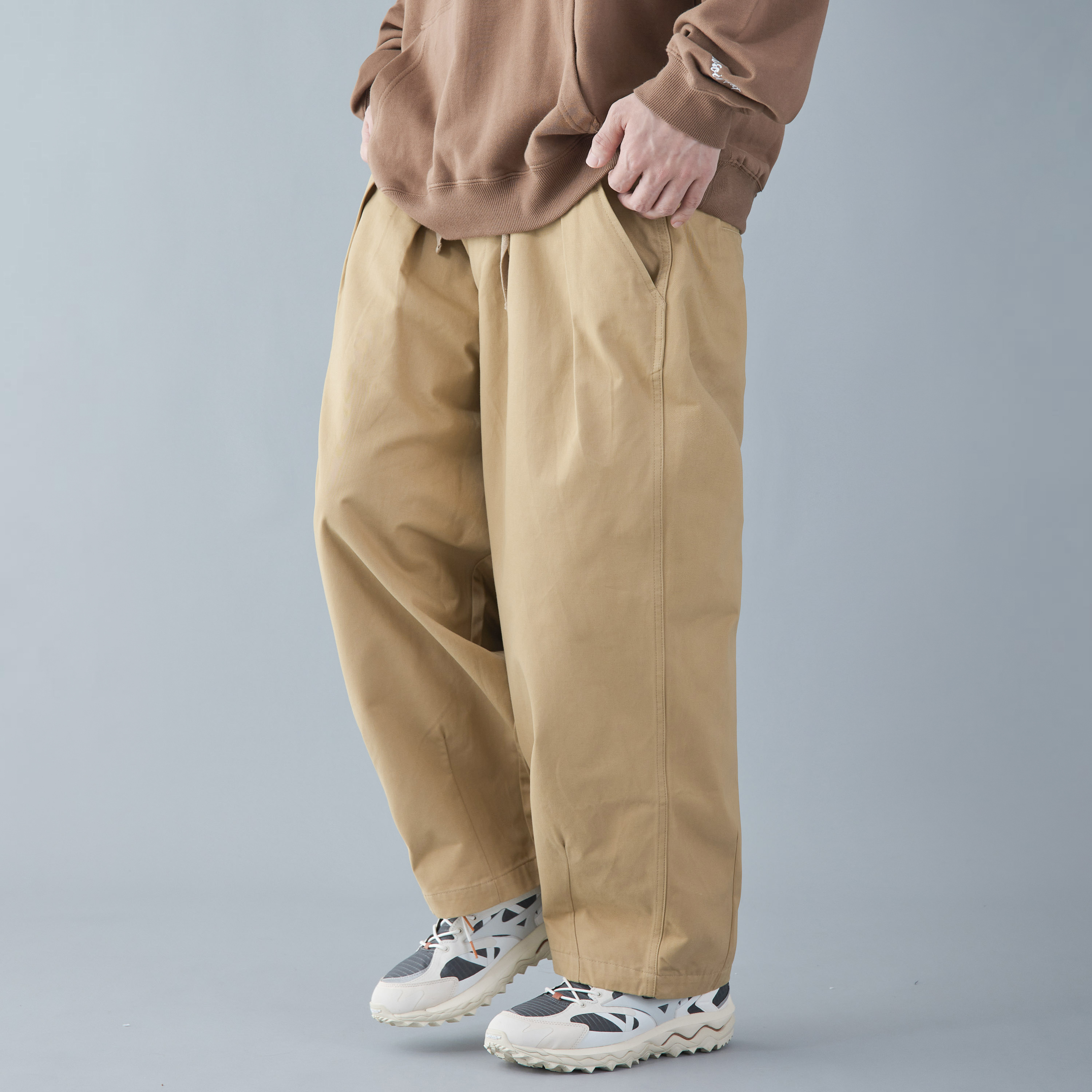 Workware 22AW - Unisex Balloon Pants - Khaki