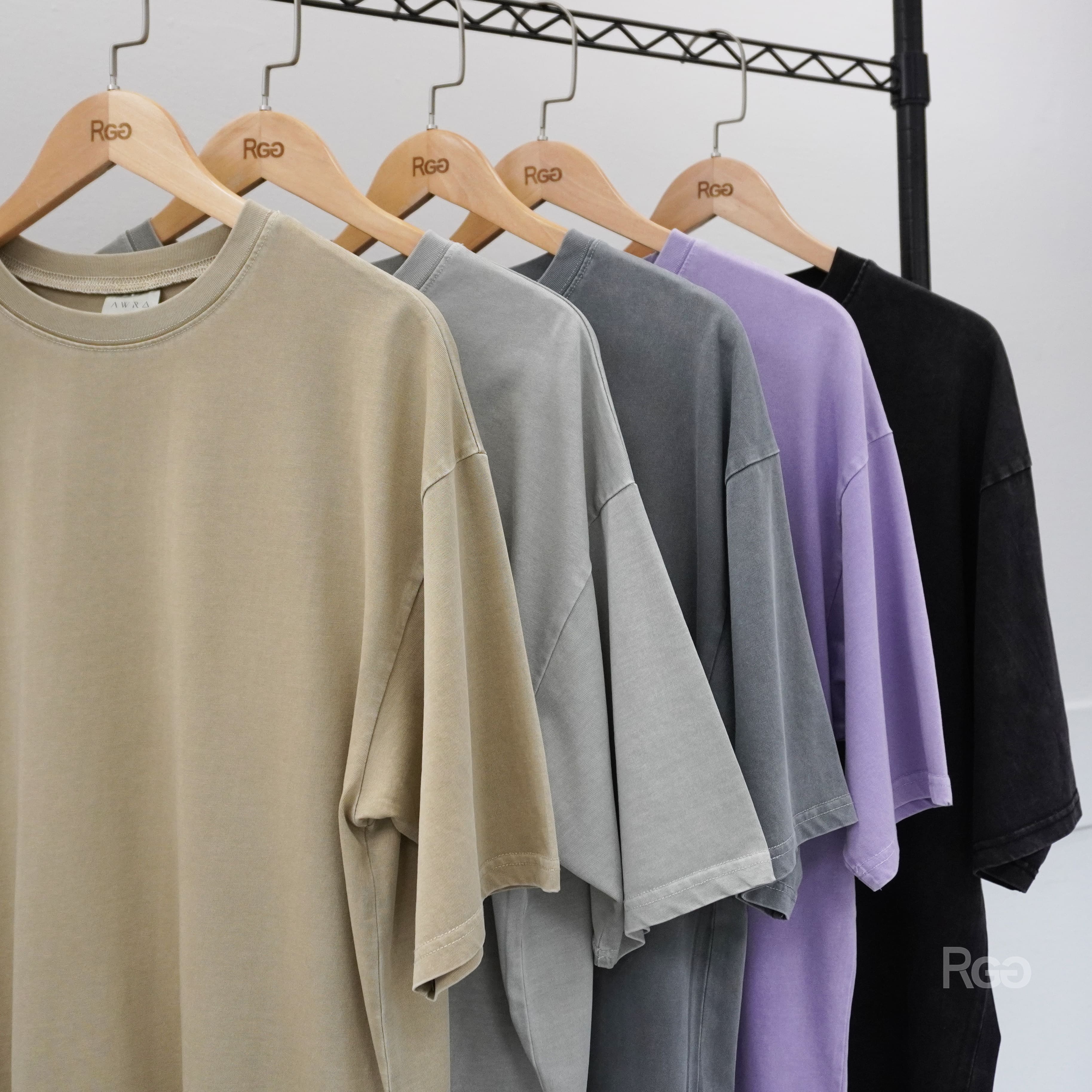 #98983 韓國水洗素面短T