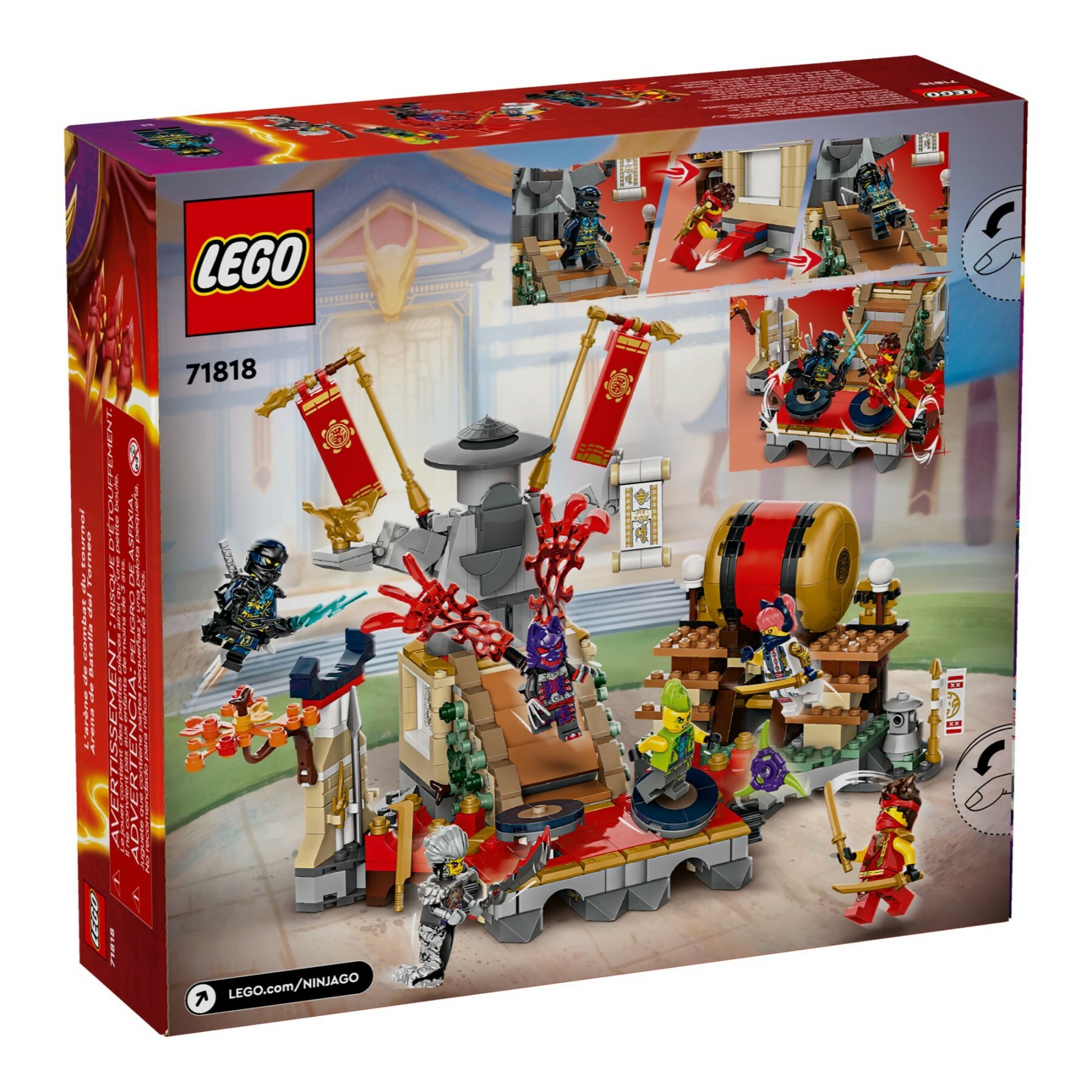 もふページ Tournament Battle Arena 71818 | NINJAGO® | Buy online at the