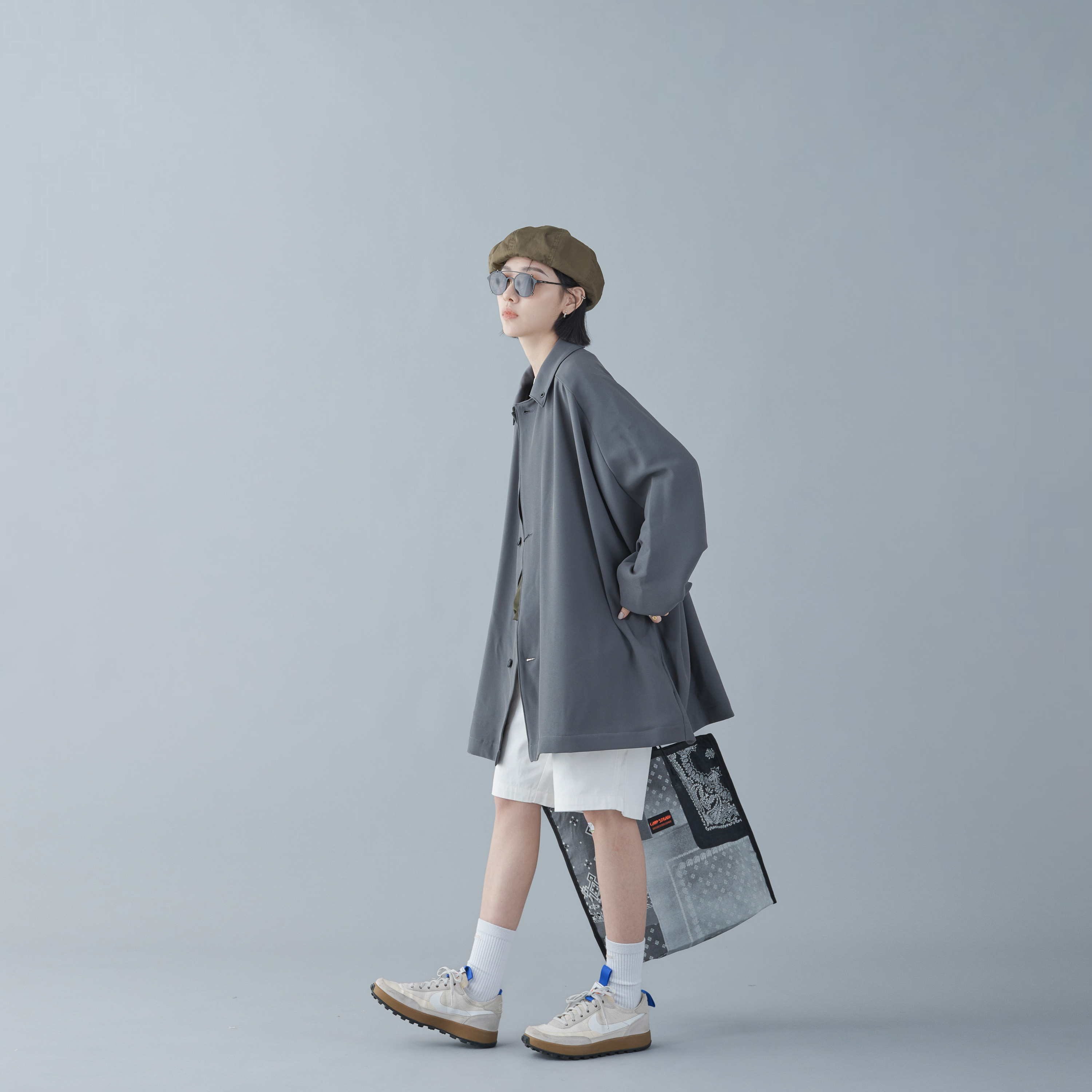 N.HOOLYWOOD - 2241-CO03-004 Short Balmacaan Coat