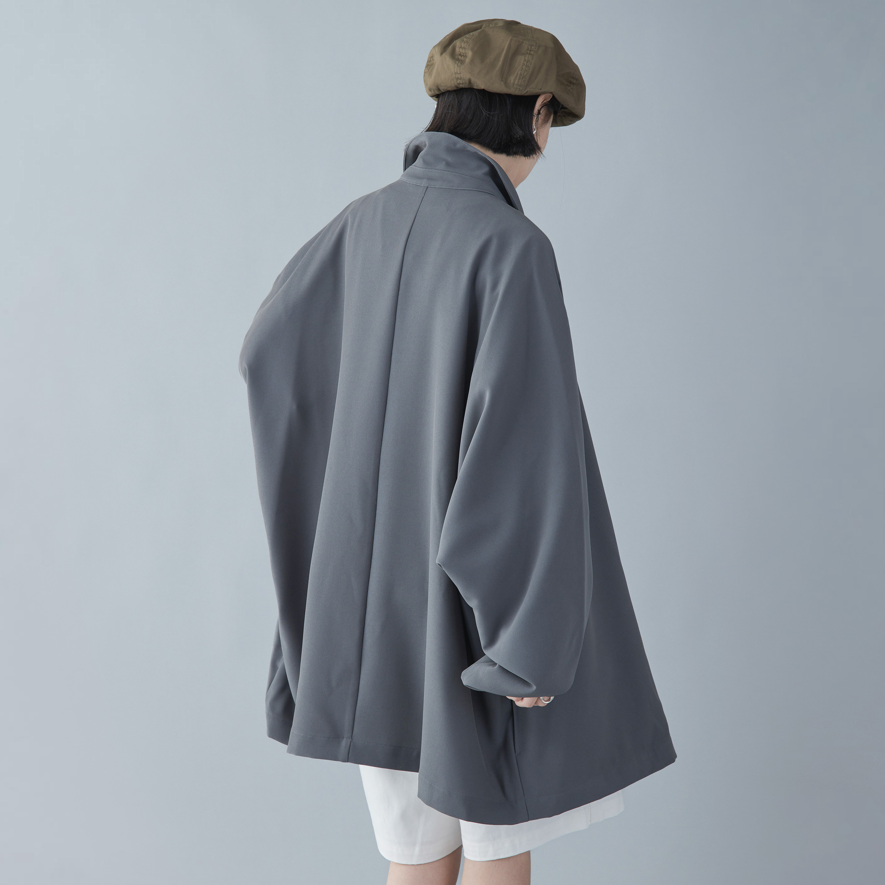 N.HOOLYWOOD - 2241-CO03-004 Short Balmacaan Coat