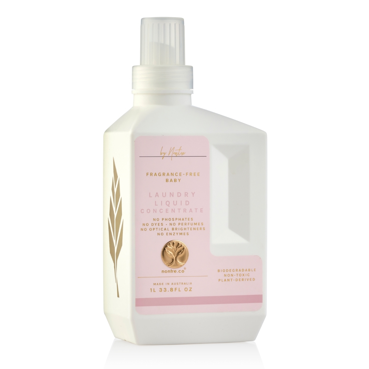 Nontre - 無香味濃縮嬰幼兒專用洗衣液, 1公升