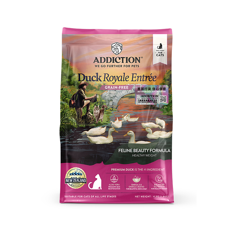 ADDICTION 全貓配方 鴨肉 4lb /10lb