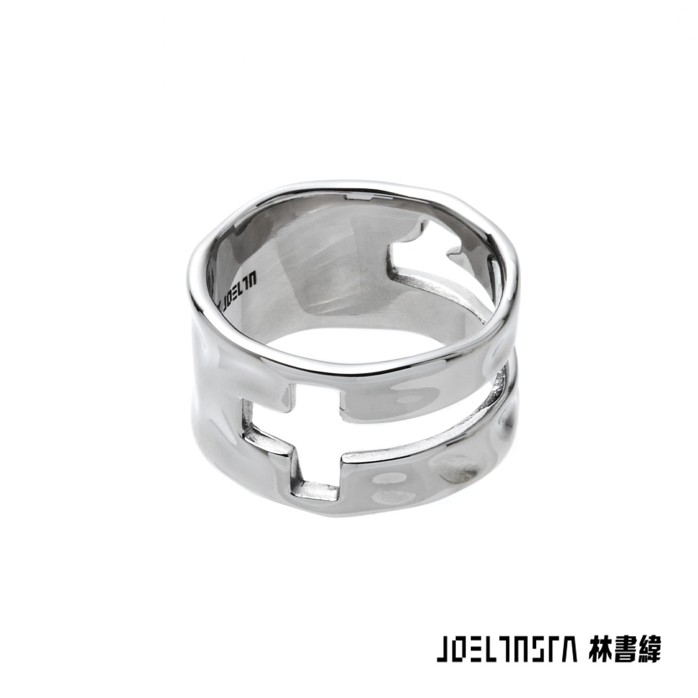 平價飾品,林書緯聯名款,鋼飾,十字架,戒指