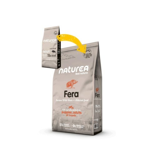 [限時優惠12kg買1送1] Naturea Naturals 全天然鮮肉糧-成犬野豬肉配方 2kg / 12kg