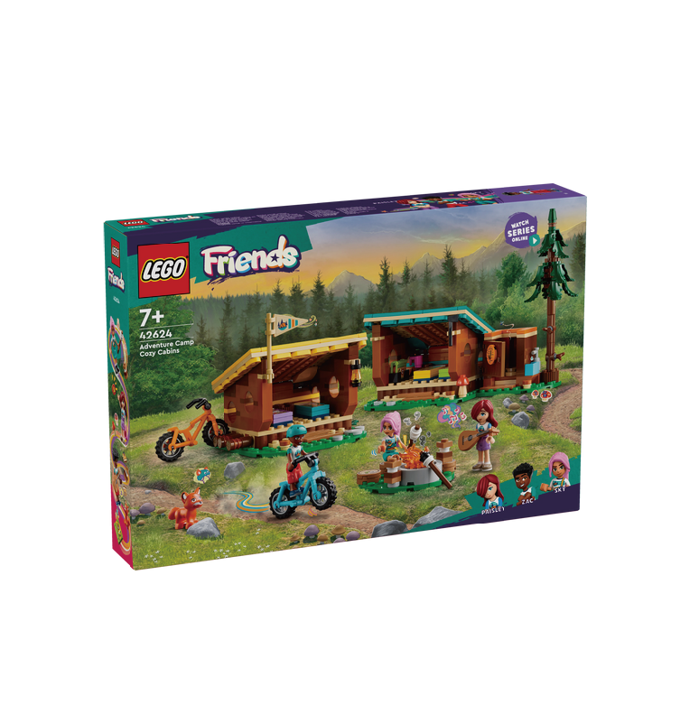 LEGO 42624 Adventure Camp Cozy Cabins 冒險營溫馨小屋 (Friends)