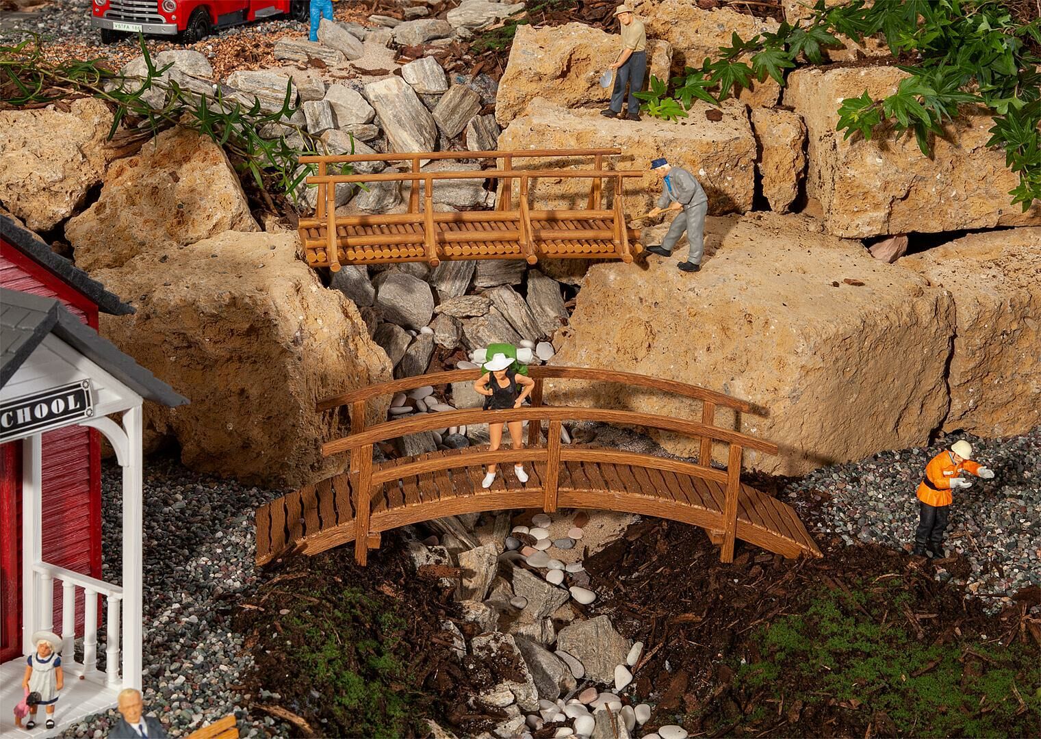 Faller 331059 G規 小木橋(2座)