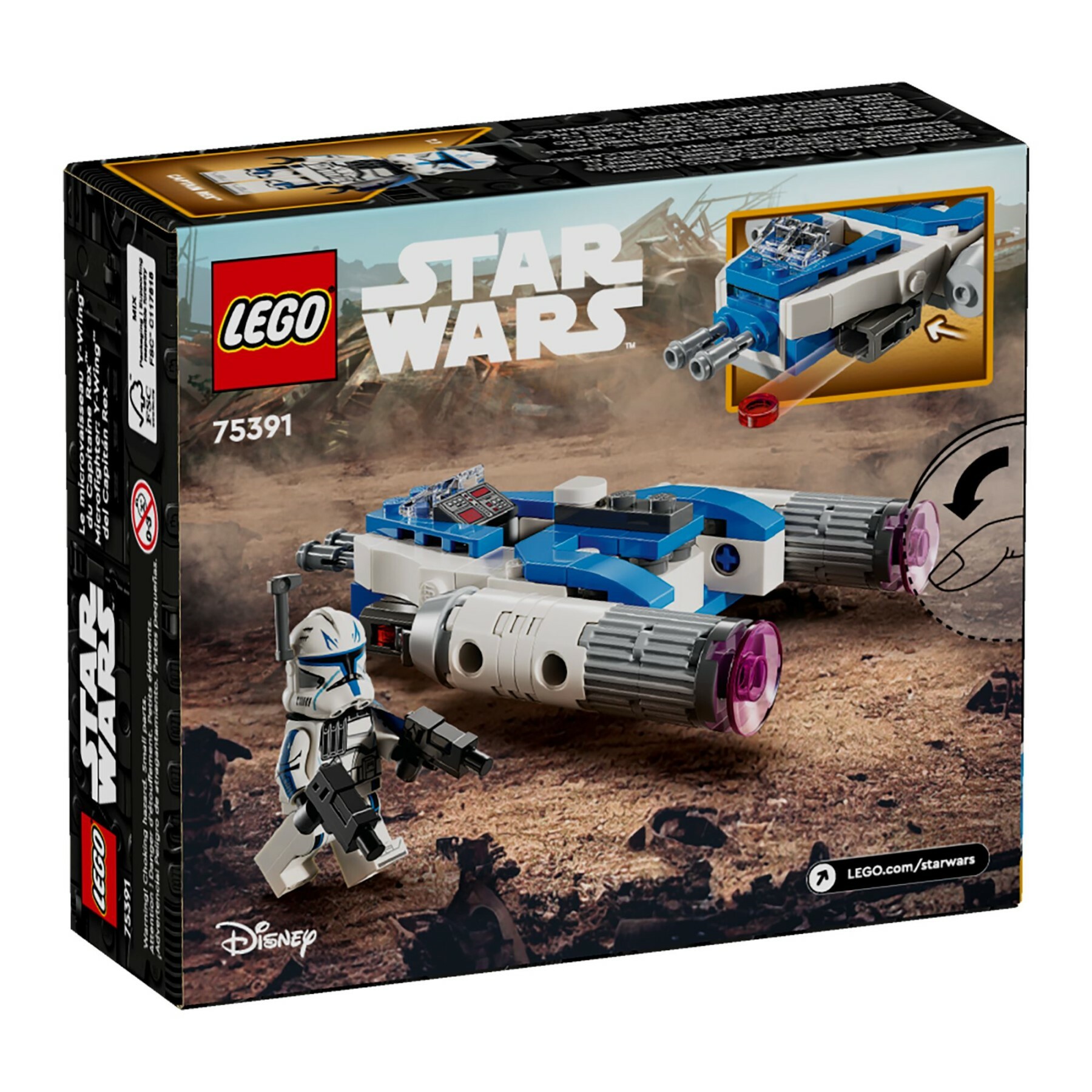 75391 - Captain Rex™ Y-Wing™ Microfighter