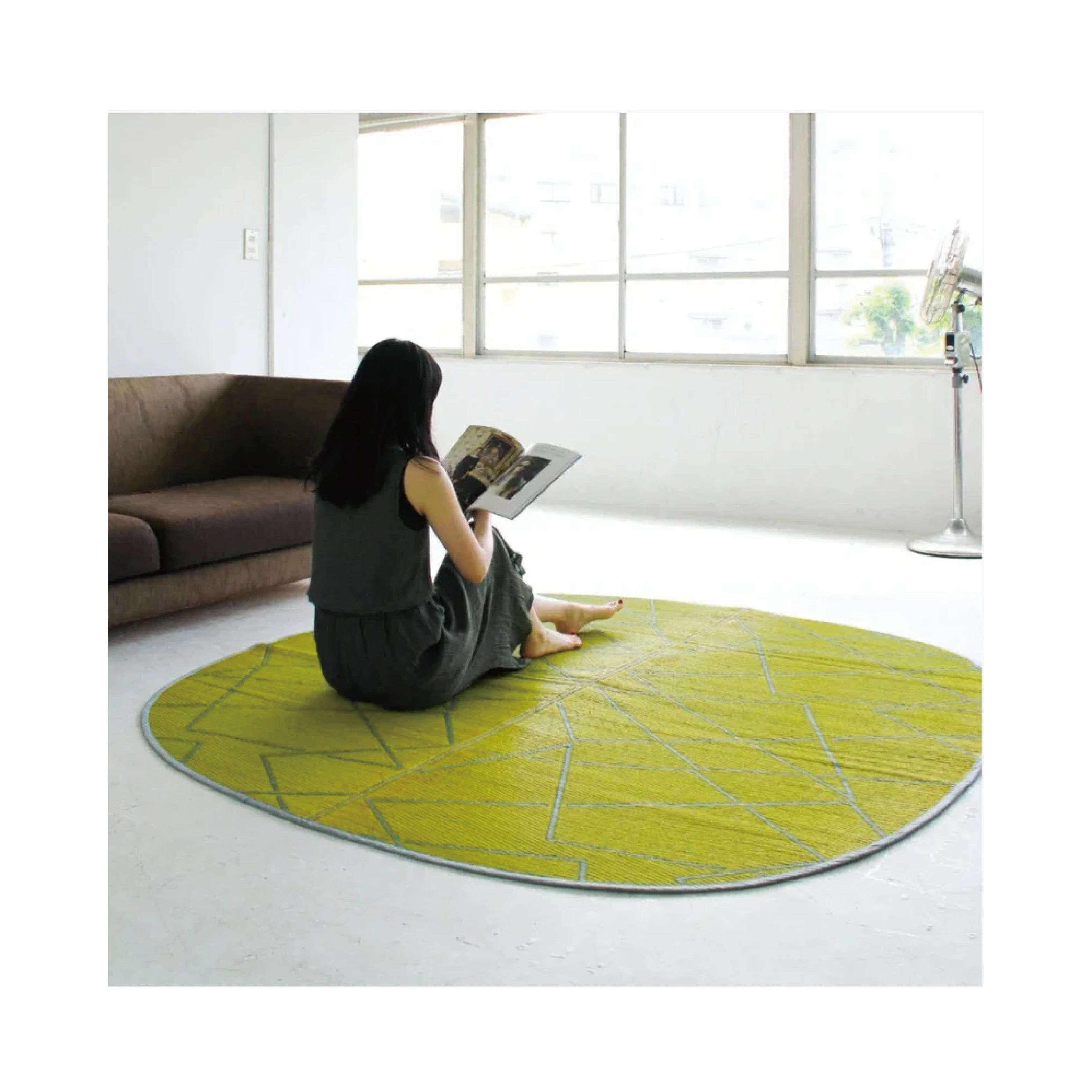 地毯墊 - L (燈心草)1900x1900 