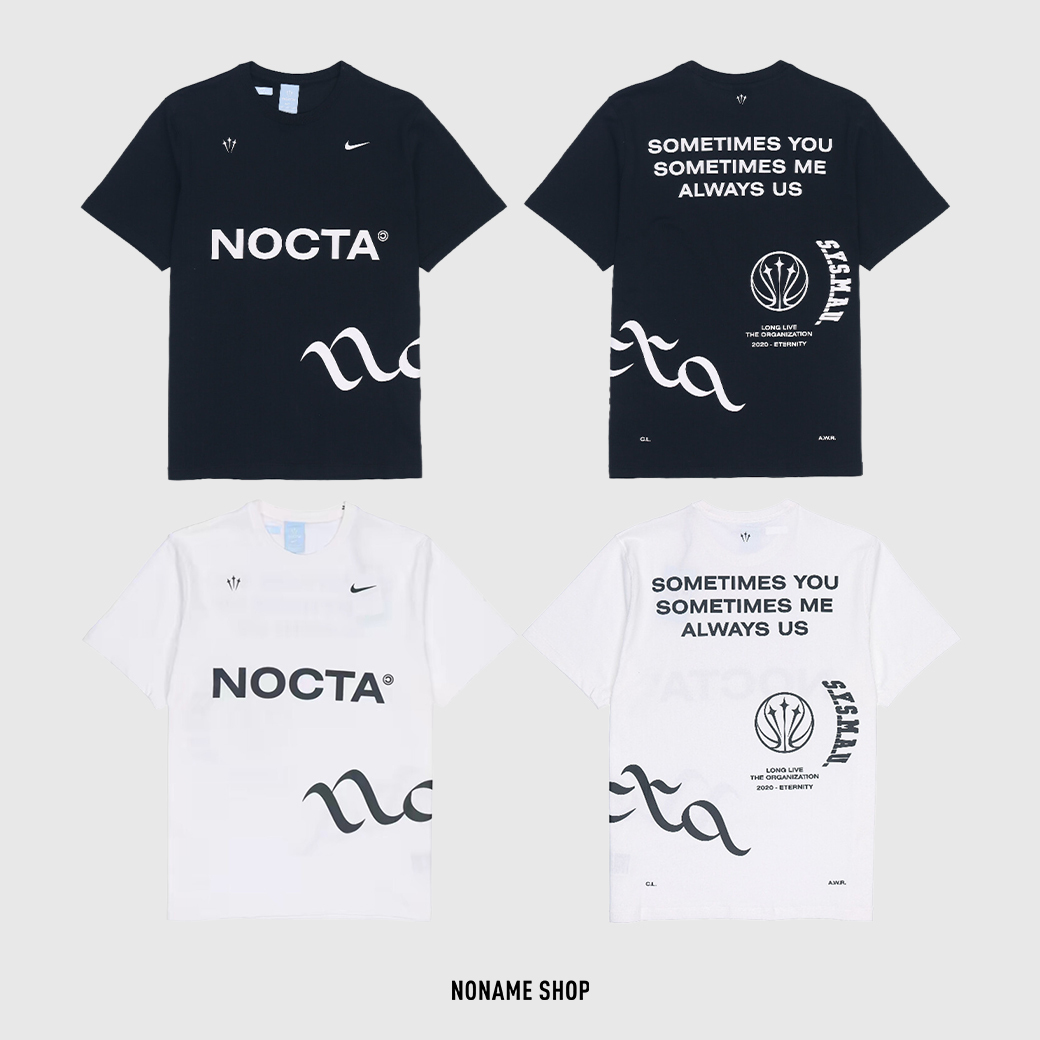 NIKE x DRAKE 聯名款 NOCTA系列 撞色 LOGO 字母 短袖 兩色 (男款)