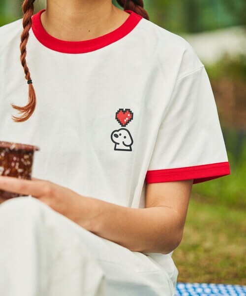 matsui×FREAK'S STORE / Pixel&dog1 T-shirt <女裝>