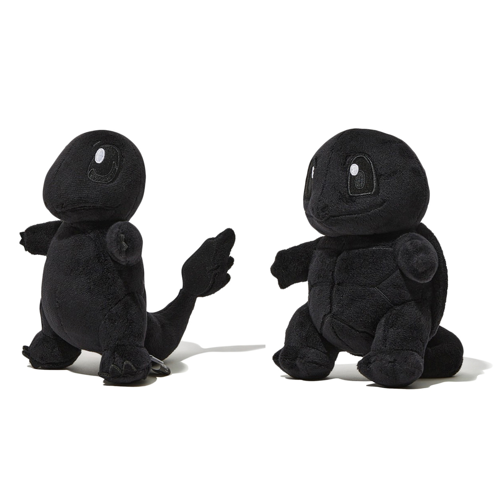 Fragment藤原浩 x Pokémon 寶可夢玩偶 黑魂 小火龍/傑尼龜 M