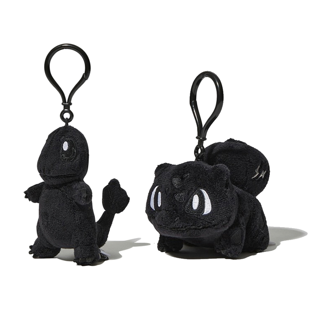 Fragment藤原浩 x Pokémon 寶可夢吊飾 黑魂 小火龍 / 妙娃種子