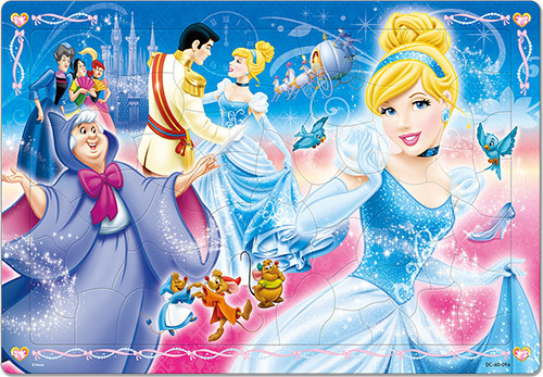 可愛的灰姑娘 (大件尺寸) (連底板) (絕版)