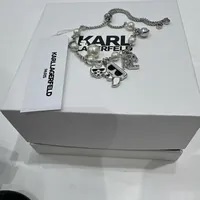 [S] KARL LAGERFELD JG240011 MULTI LOGO BRACELET,SILVER, 8720744888963 (SKL1025)