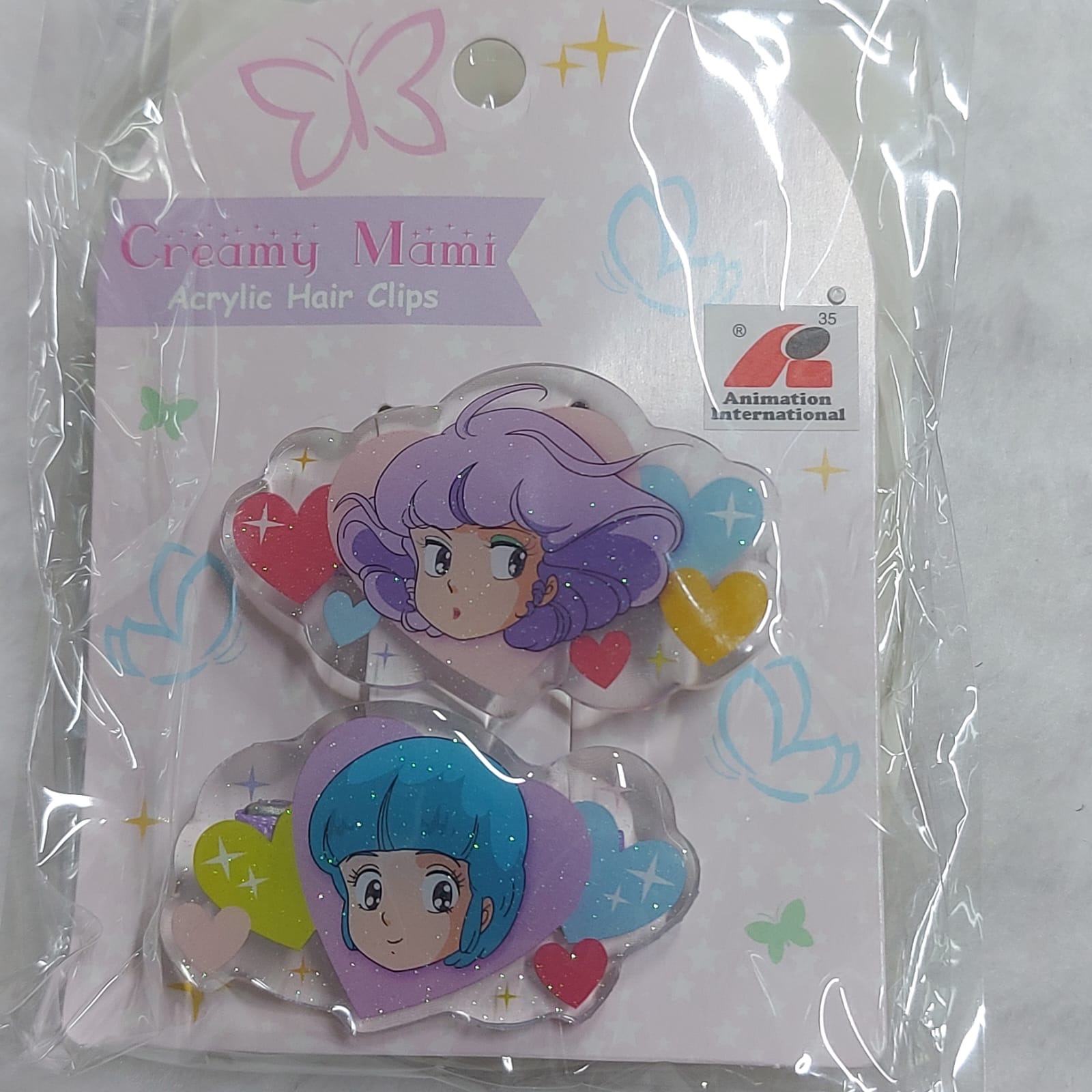 24 CRM 頭型公仔頭夾