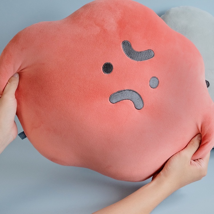 喜怒哀樂紓壓大抱枕