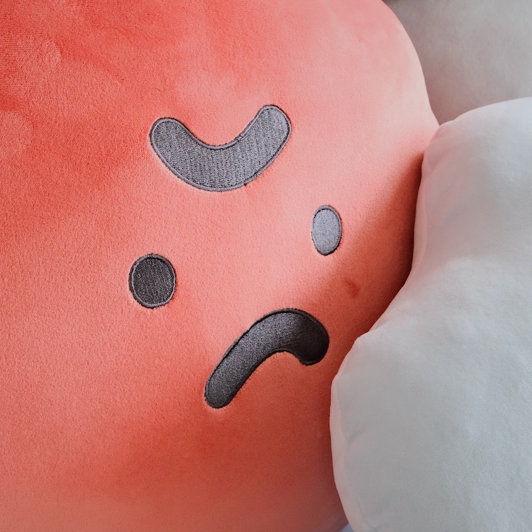 喜怒哀樂紓壓大抱枕