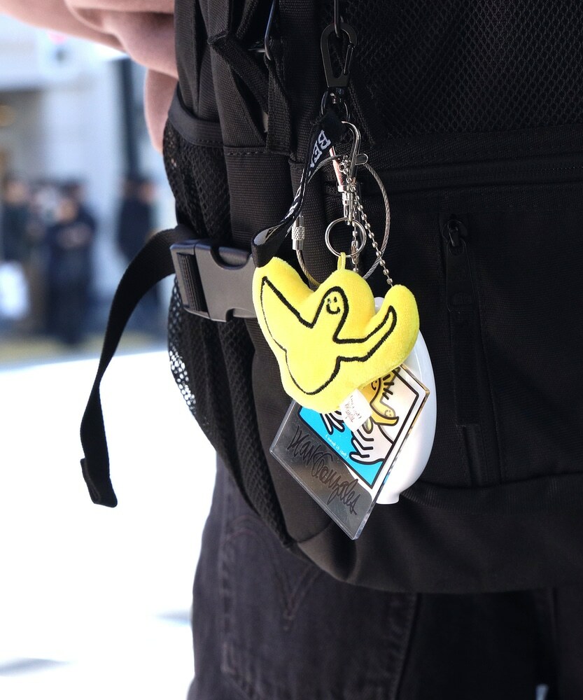 [現貨] (What it isNt) art by Mark Gonzales / 小天使Cushion 吊飾