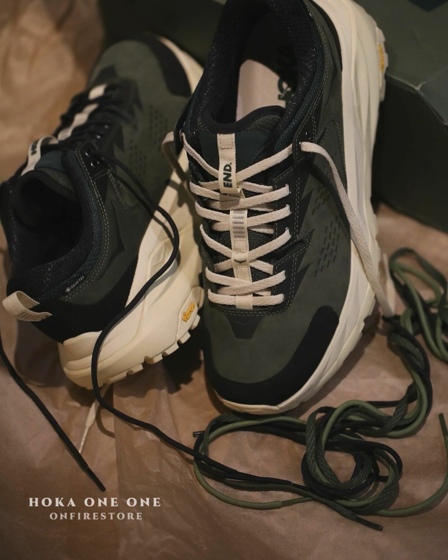 {現貨} END. X HOKA ONE ONE 'OVERLAND' KAHA LOW GTX