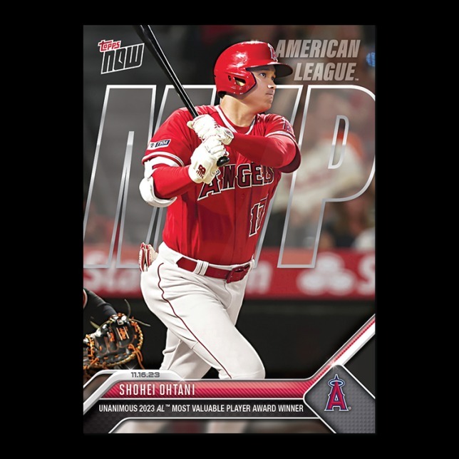 MLB球員卡 Shohei Ohtani - 2023 MLB TOPPS NOW® Card OS16 - PR: 32540