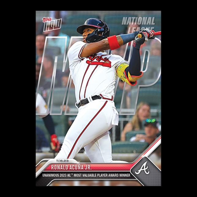 MLB球員卡 Ronald Acuña Jr. - 2023 MLB TOPPS NOW® Card OS17 - PR: 6080