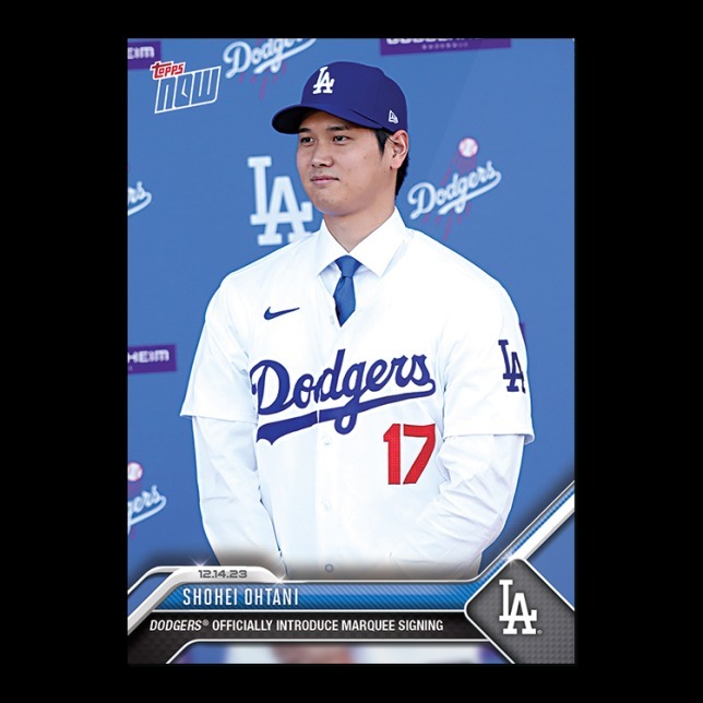 MLB球員卡 Shohei Ohtani - 2023 MLB TOPPS NOW® Card OS23 - PR: 61116