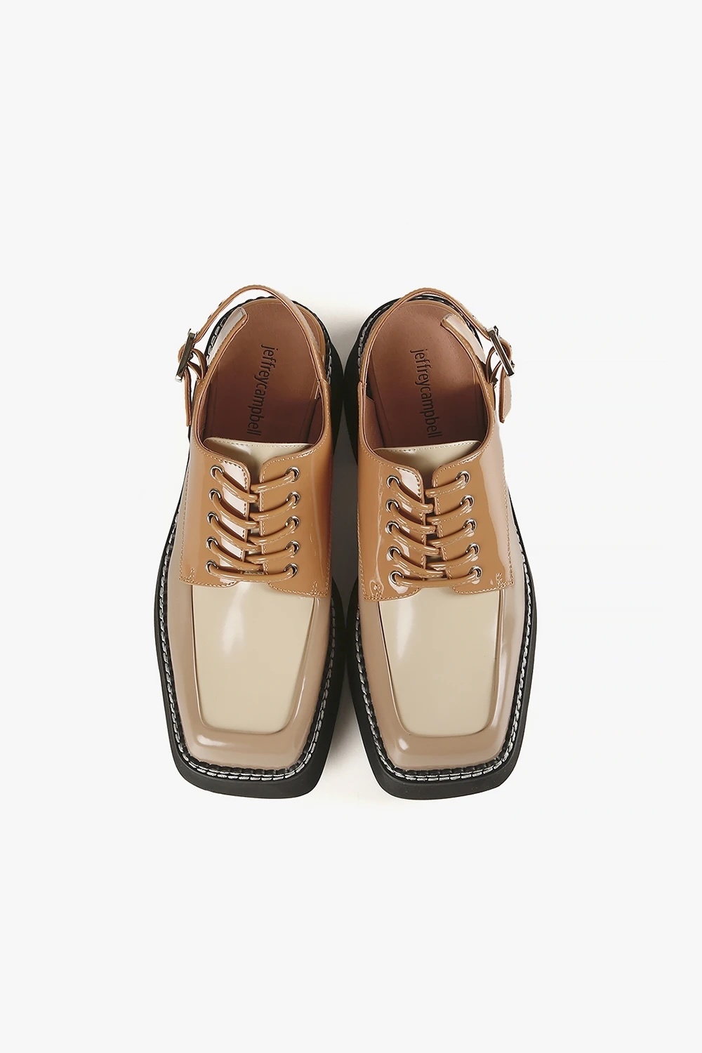 BOOK-S 厚底裸跟牛津鞋款