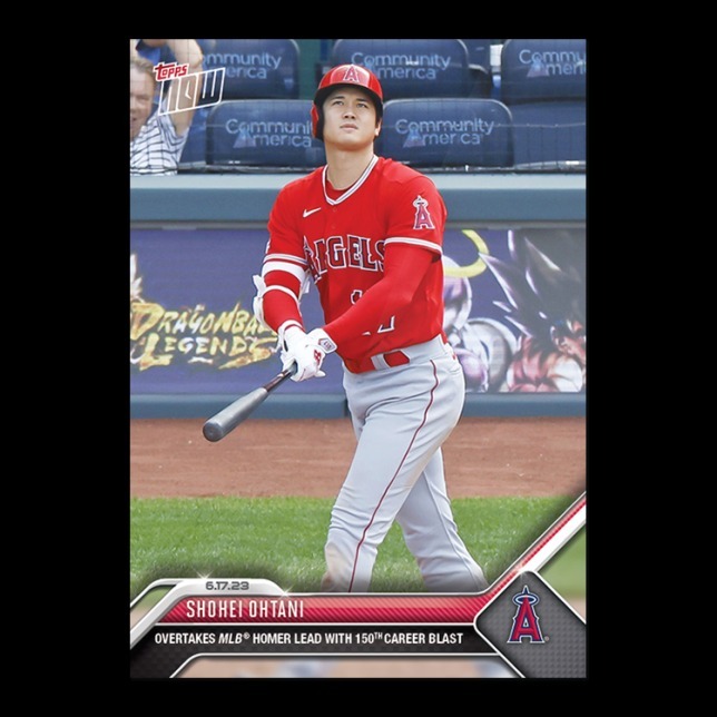 MLB球員卡 Shohei Ohtani - 2023 MLB TOPPS NOW® Card 455 - PR: 7279