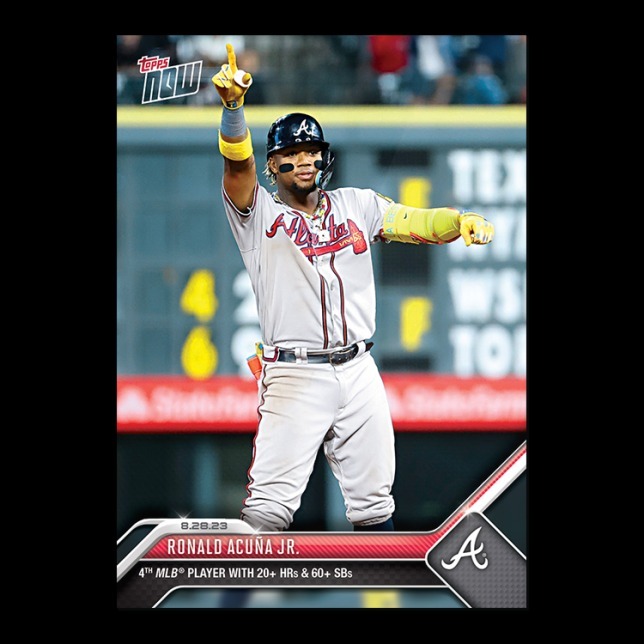 MLB球員卡 Ronald Acuña Jr. - 2023 MLB TOPPS NOW® Card 778 - PR: 1541