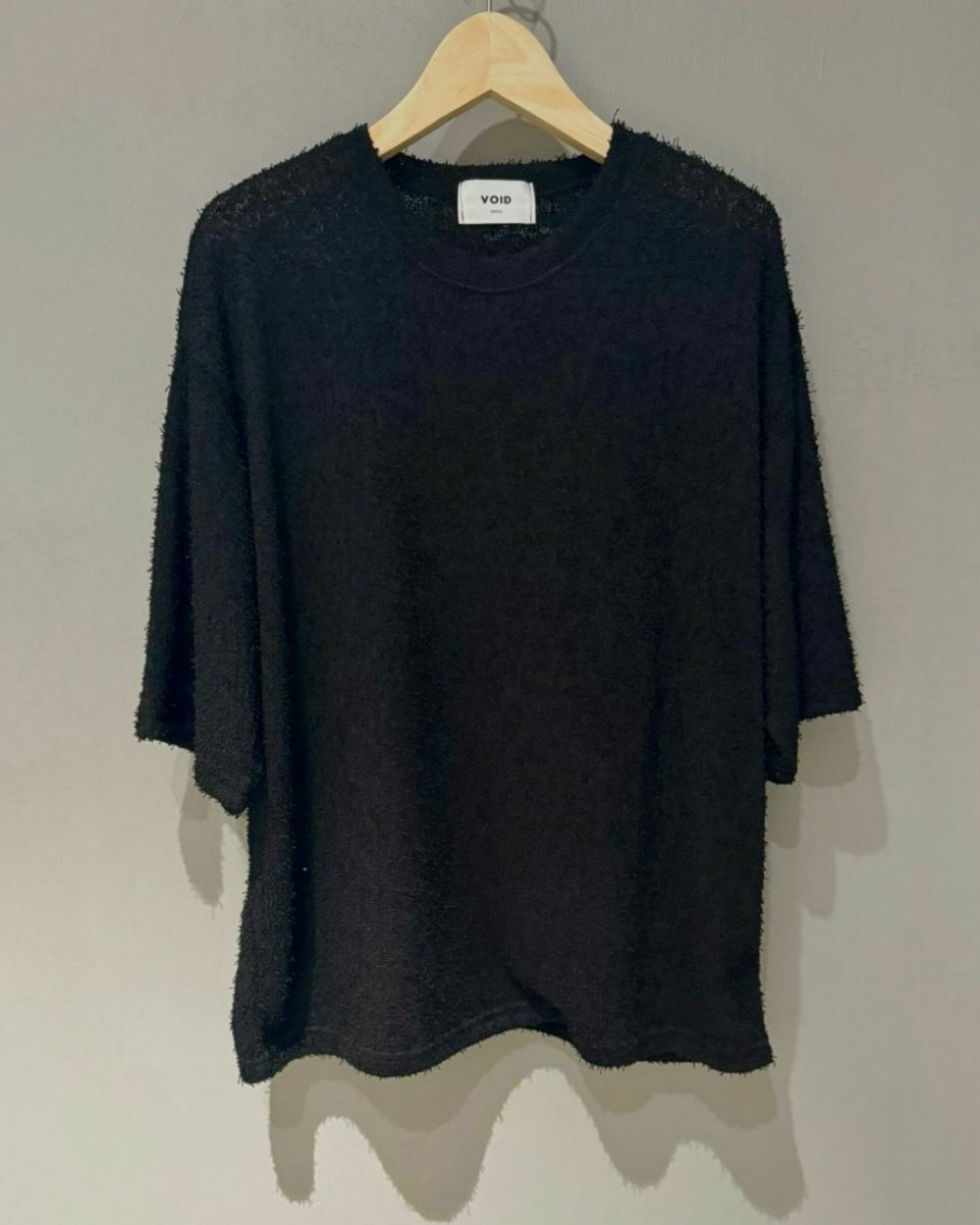 淨色毛線短袖Tee VOID-021T