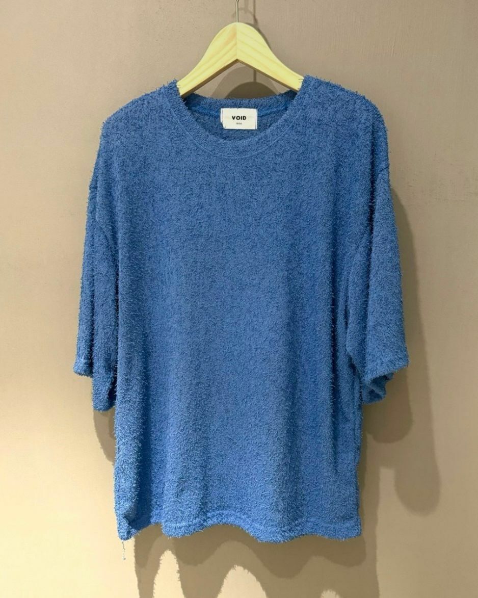 淨色毛線短袖Tee VOID-021T