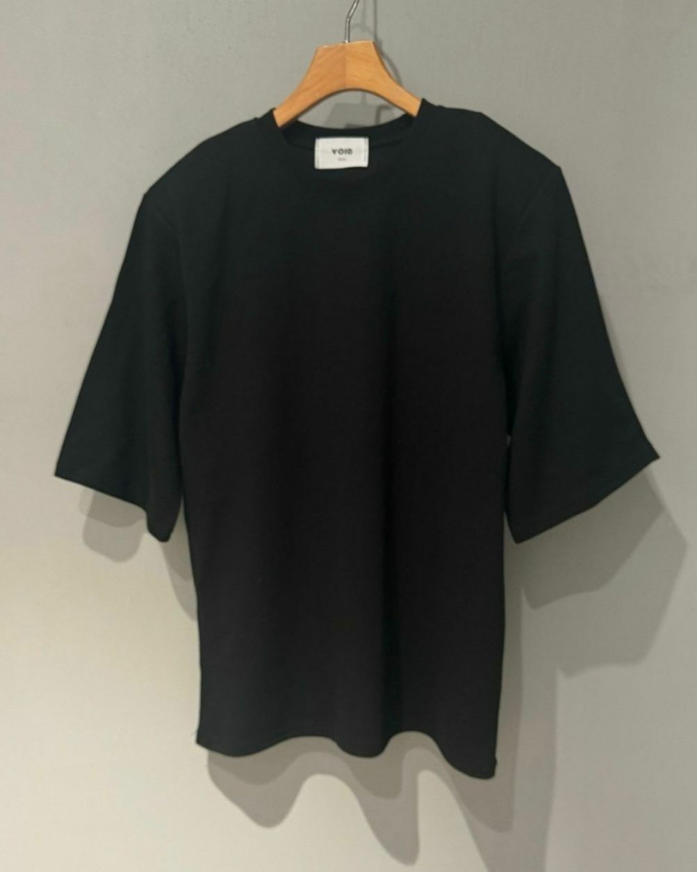 淨色短袖Tee(有墊膊) VOID-024T