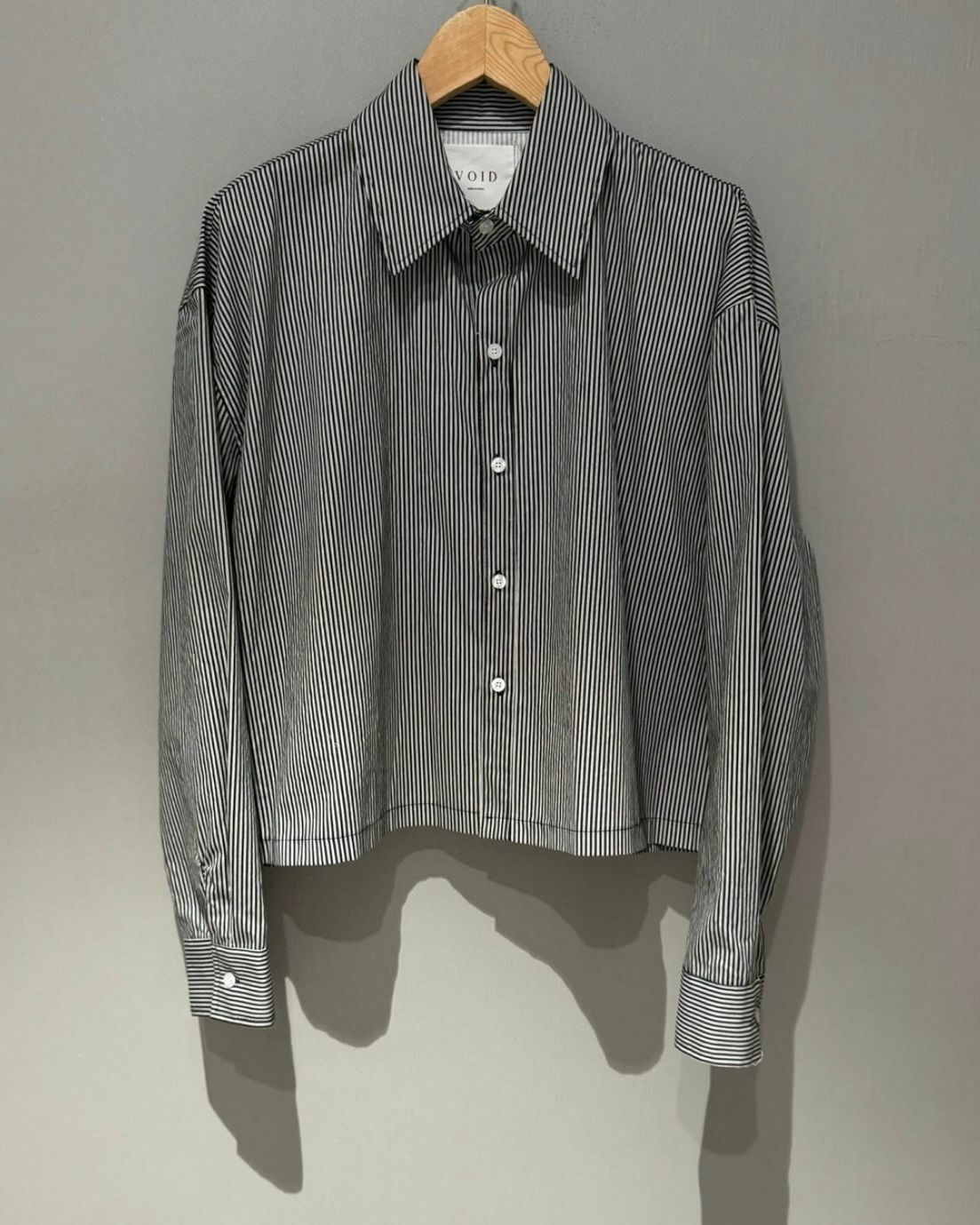 直間長袖恤衫 VOID-029S
