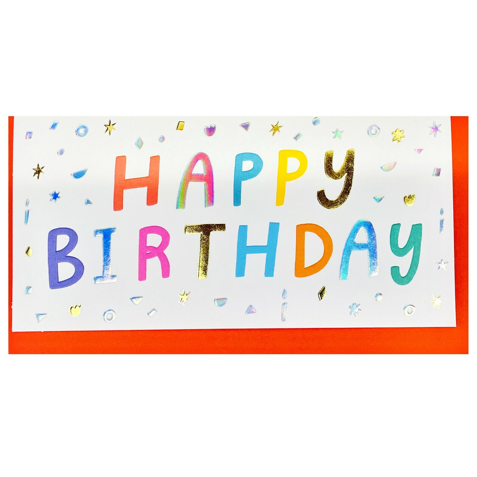 燙金字體 生日卡片｜日本Greeting Life