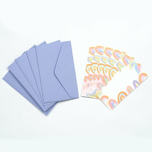 chic-彩虹 卡片信封組｜日本Greeting Life