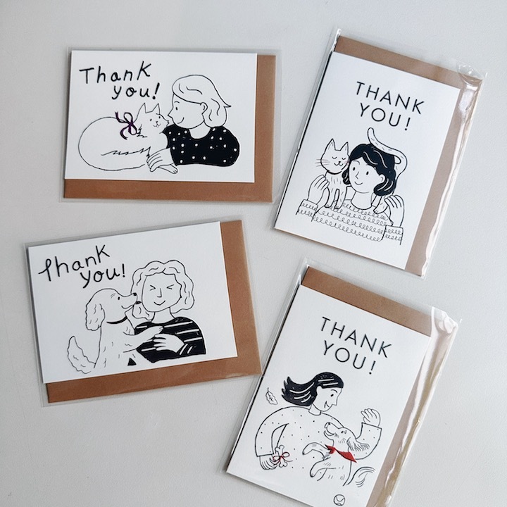 最好的朋友 感謝卡片｜日本Greeting Life