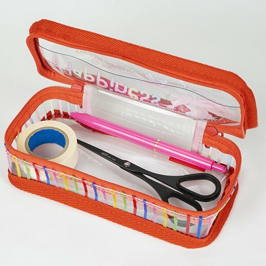 COCO醬 紅色 長方形筆袋｜ 日本Greeting Life