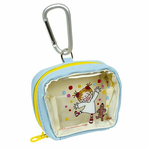 COCO醬_藍色 Tidy迷你收納包 附掛勾  ｜日本Greeting Life