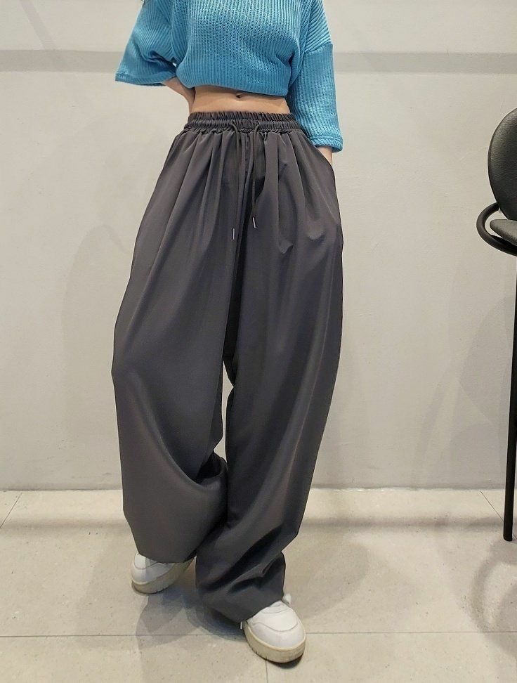 淨色鬆身褲 P2805