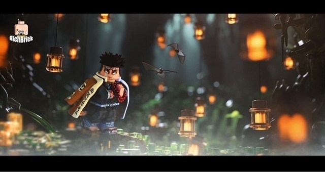 【RichBrick】岩柱